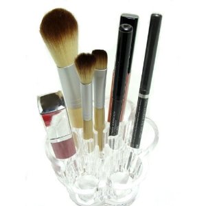Flower Cosmetic and Makeup Brush Holder